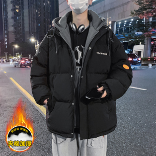 加绒加厚男生面包冬天装 新款 晋江棉衣外套 冬季 羽绒棉服棉袄子男士