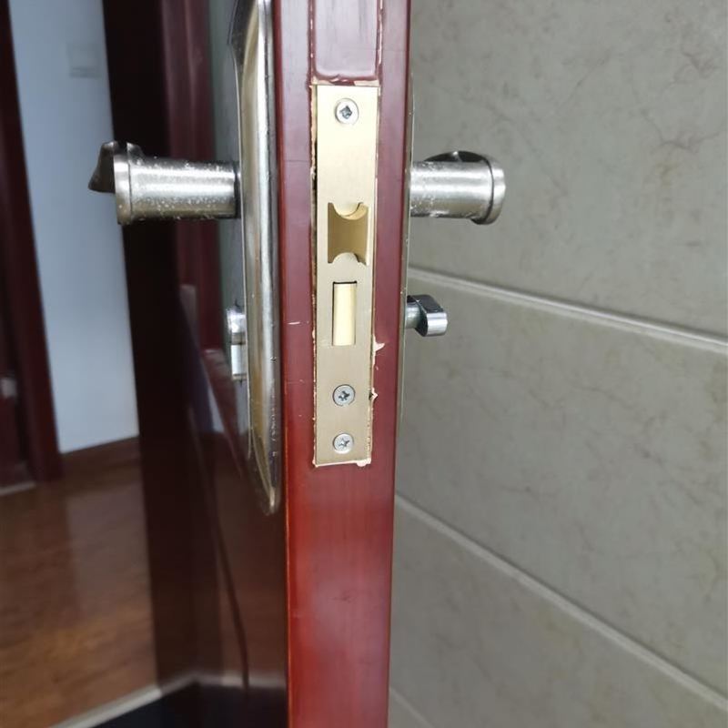 .老款锁体大小50单舌双舌卫生间房门木门室内锁芯卧室通用型门.