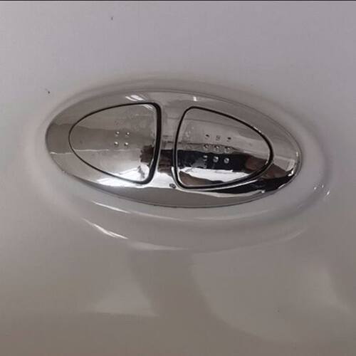 马桶盖子双按键式坐便器通用坐便器马桶按钮马桶配件双按水箱配件