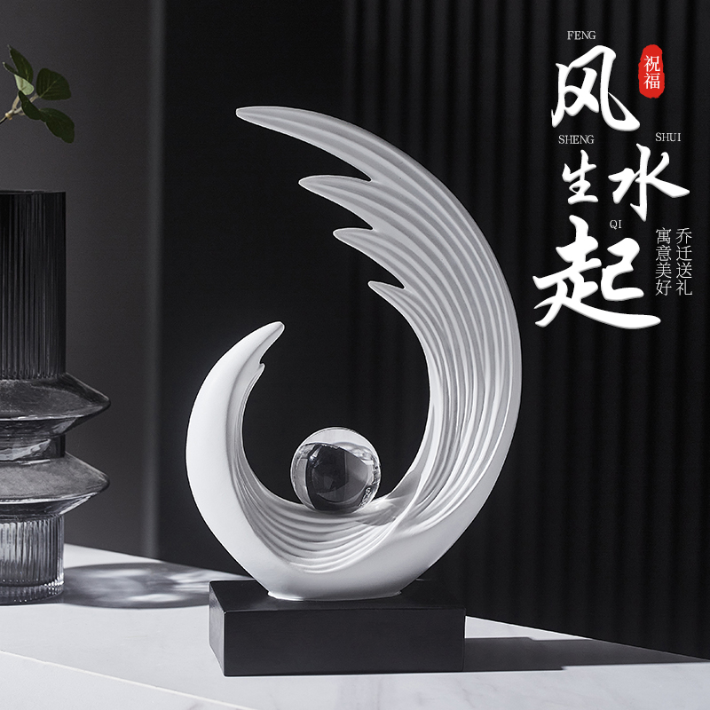 树脂祝福轻奢玄关美观