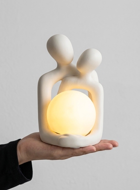 创意人物造型陶瓷装饰摆件