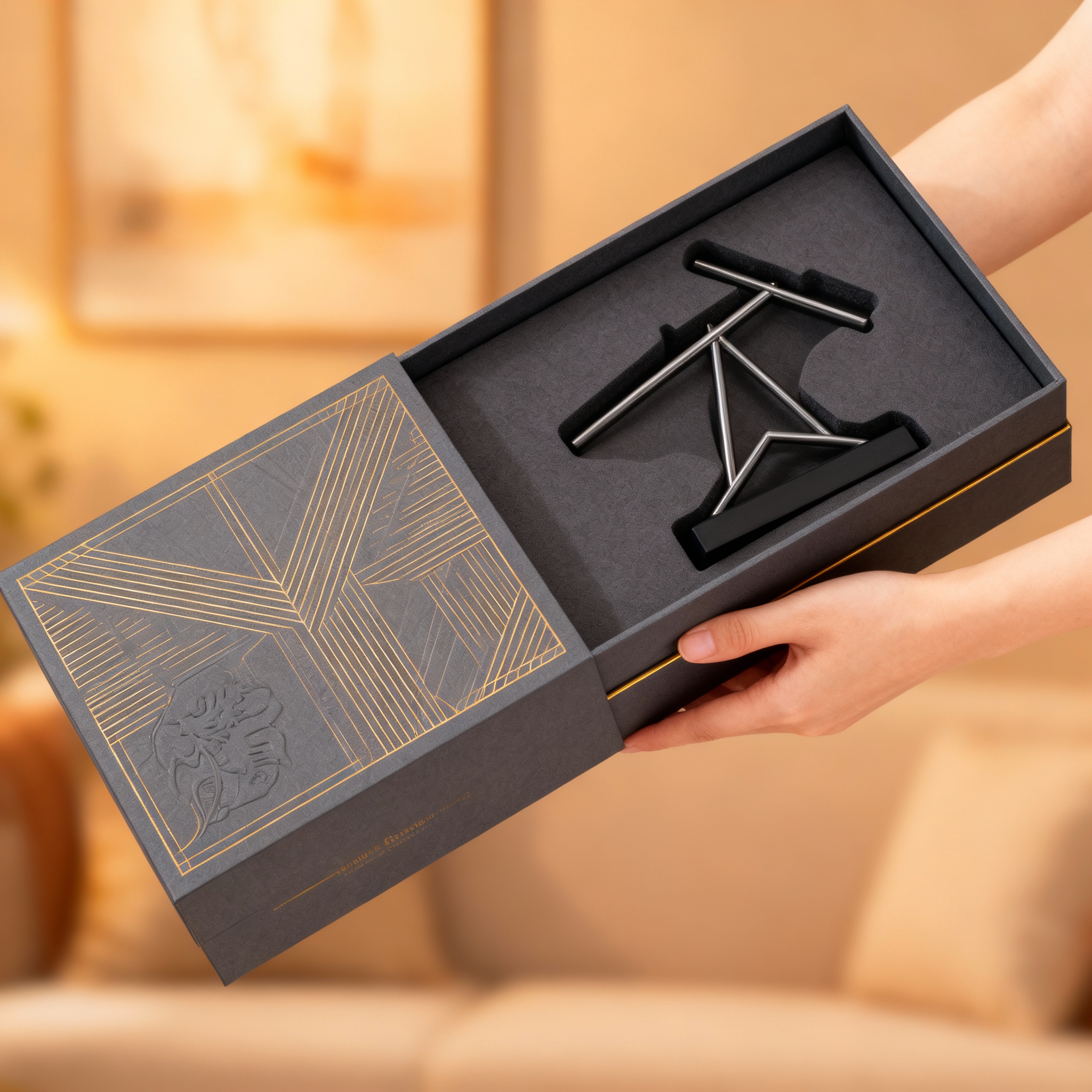 复古3D金属模型摆件高档礼盒装