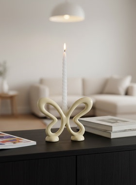 轻奢蝴蝶造型客厅装饰摆件