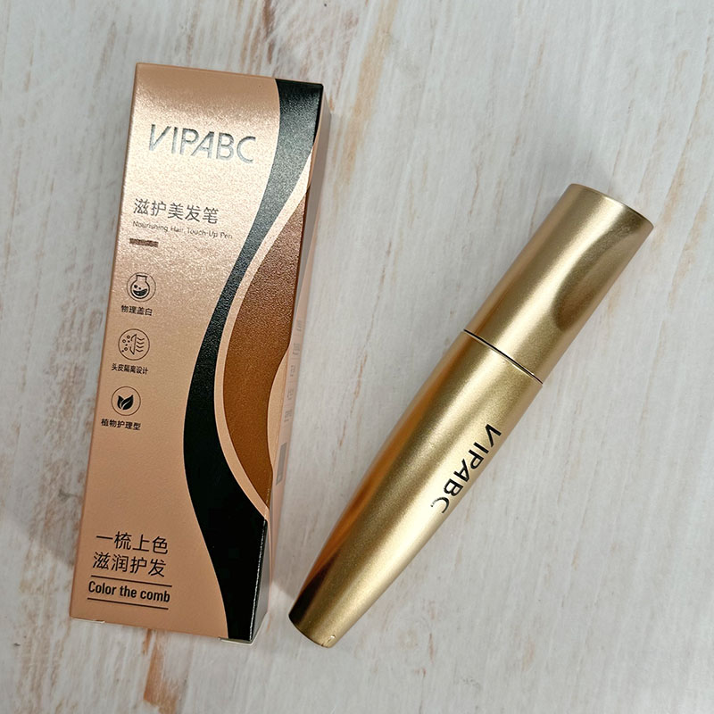 VIPABC滋护美发笔植物萃取速干遮盖白发染发膏免洗不沾头皮易操作图片
