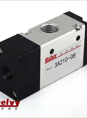 气控阀3A210-08/06-NC/NO常闭常开二位三通3A220-08/10二分气嘴