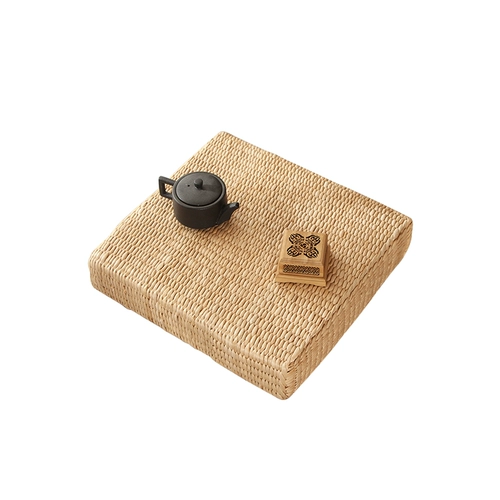 Травяная подушка татами с утолщенным домашним бурным стеклом чайная церемония на коленях сидячая медитационная подушка