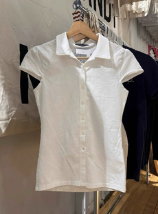 美式 显瘦开衫 辣妹翻领纽扣bm短袖 修身 百搭上衣 衬衫 BrandyGirl新款