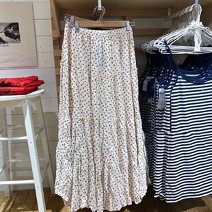 BrandyGirl欧阳娜娜同款碎花半身裙女bm蛋糕裙高腰荷叶边A字裙潮