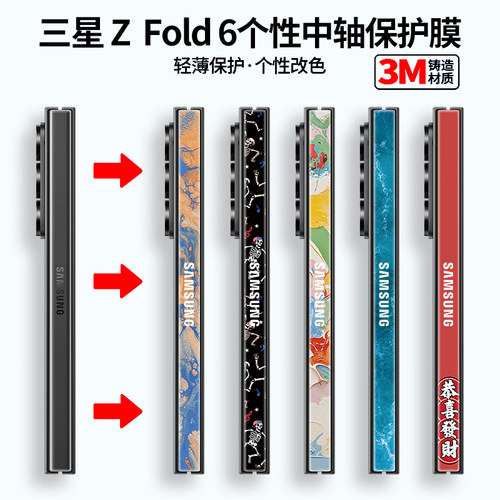 适用三星Zfold7铰链中轴膜