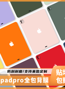 适用于2025新款ipadari7全包背膜13寸贴纸24背面保护膜Air6/5镜头11贴膜22边框pro12.9平板mini7/6个性ipad10
