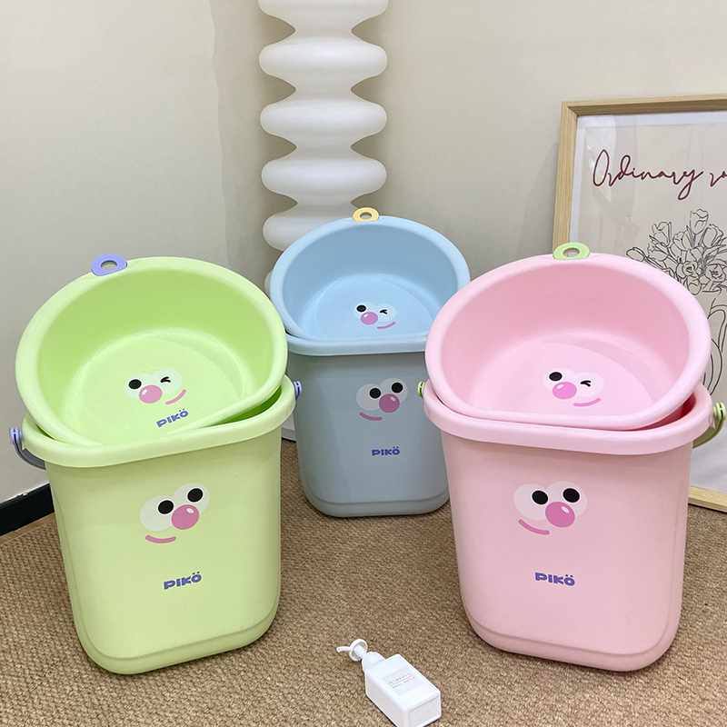 水桶洗衣桶学生宿舍家用桶盆高中住校洗漱套装住宿用品脸盆两件套