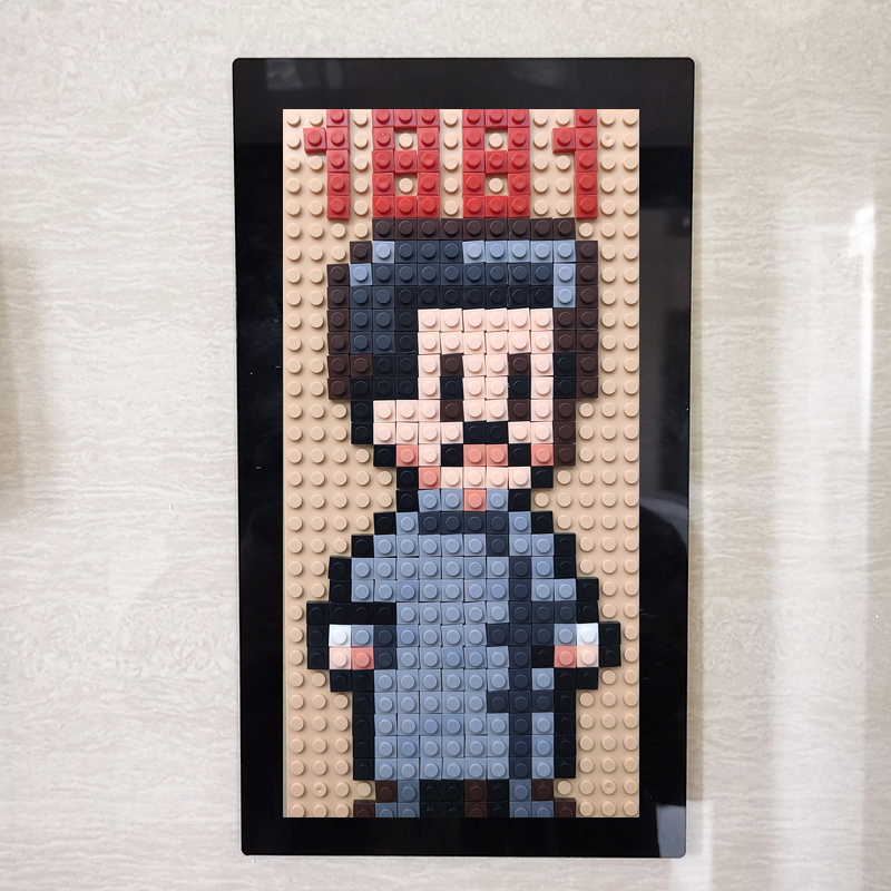 鲁迅门牌定制门牌号创意入户门牌装饰磁吸拼装门牌创意家用