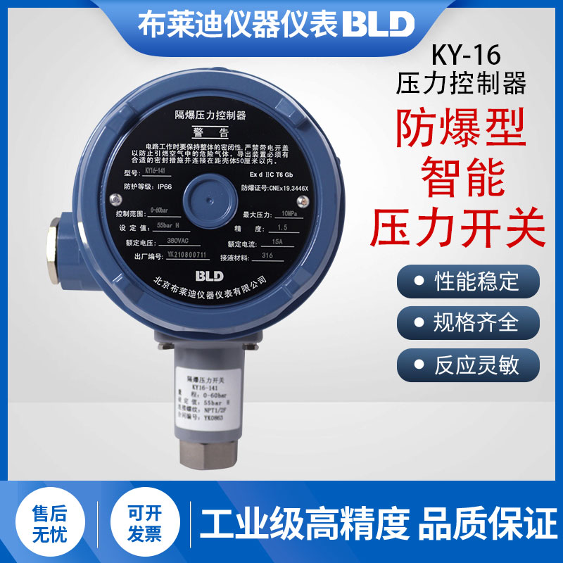 BLD北京布莱迪隔爆智能压力开关
