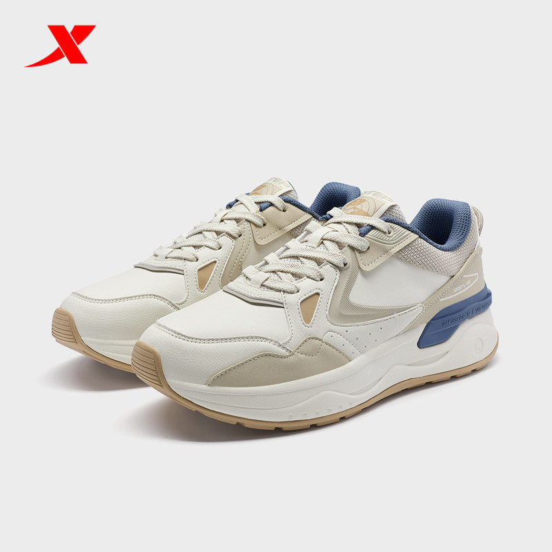 特步男鞋光年休闲鞋2023冬季新款加厚复古百搭运动鞋977419320023,运动鞋new,运动休闲鞋,淘宝优惠券,粉丝福利购,淘宝优惠卷