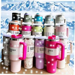 Stanley Tumbler with Handle Straw Lid Stainless Steel 30/40o