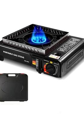 Portable outdoor card type barbecue gas stove卡式炉野燃气灶