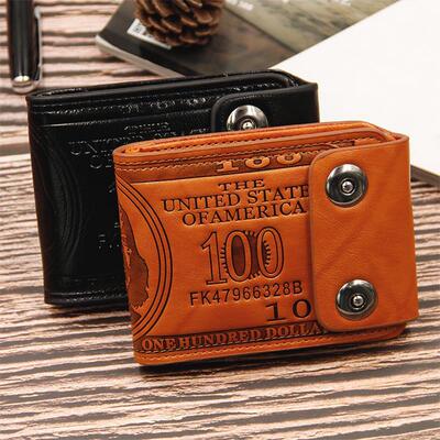 Short Wallet for Men Credit Cards Holder Large Capacity新款