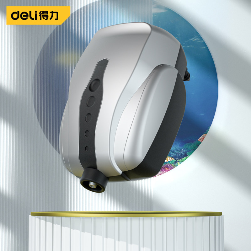 得力增氧泵家用全自动静音家庭鱼缸氧气泵养鱼小型充氧泵超静音