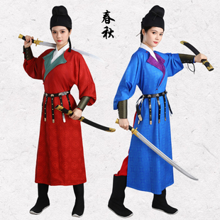 炎蔻唐圆领袍女款 唐制官服冬 大唐朝印花双面可穿国风汉服绿色襕衫