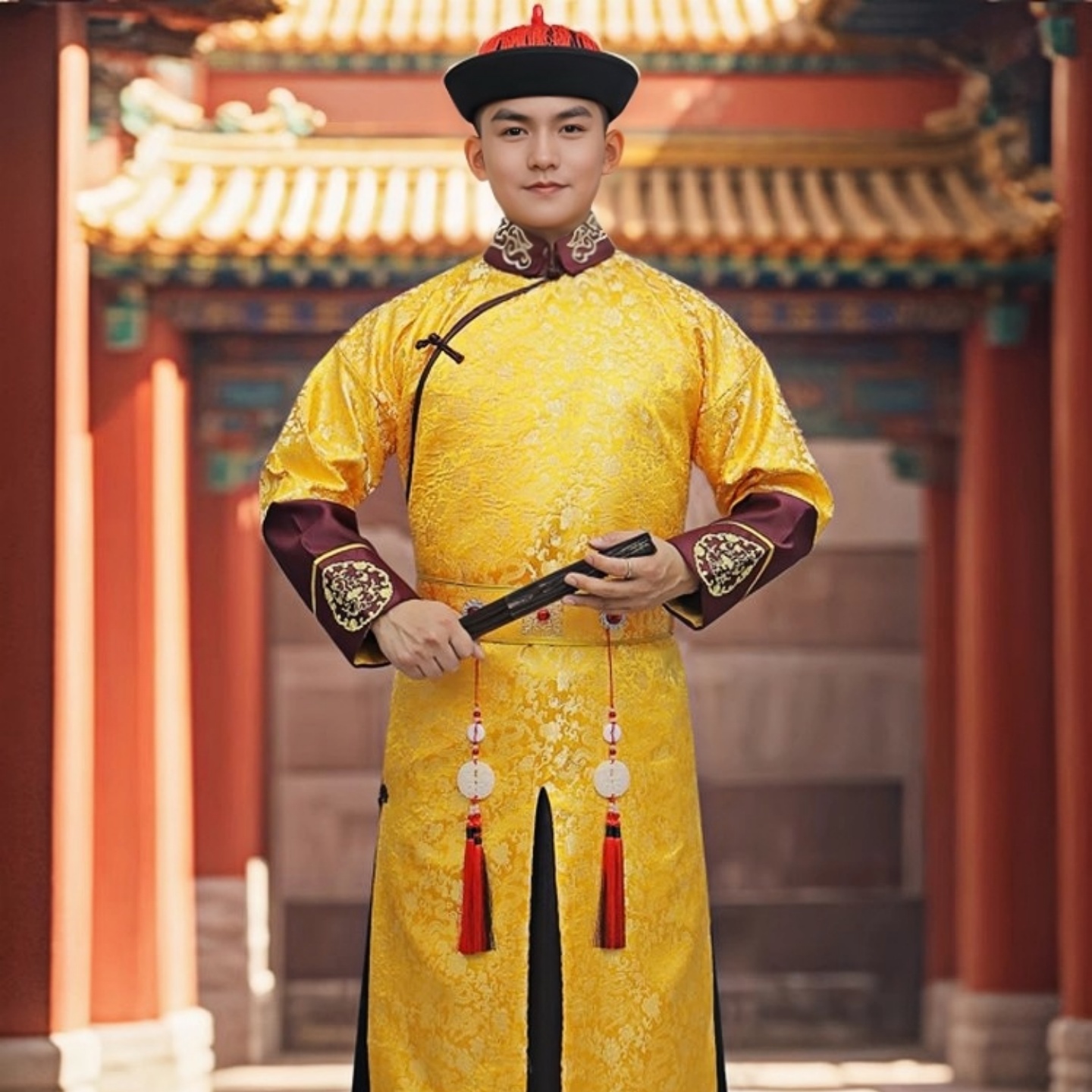 炎蔻清朝古装阿哥贝勒太子王爷服