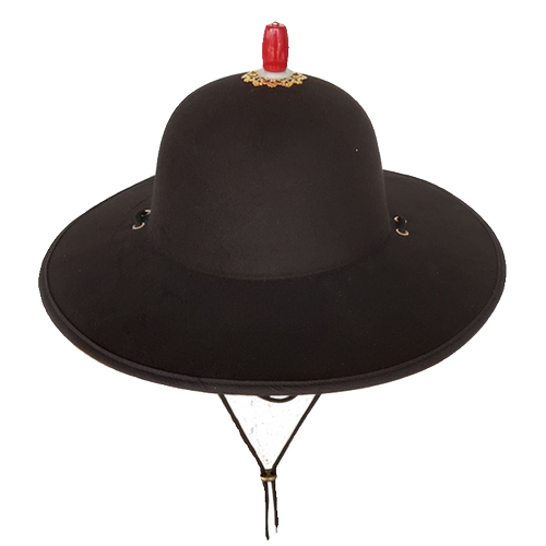 炎蔻明制帽子儿童汉服飞鱼服锦衣卫配帽大圆帽乌纱帽翼善冠官帽男