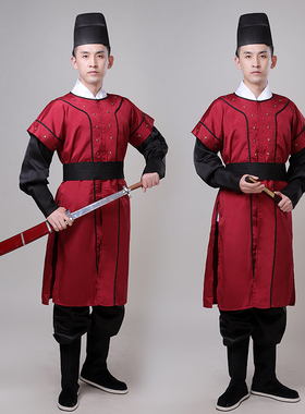 炎蔻大内御前带刀侍卫服装御林军轿夫话剧表演宫廷官兵伴郎团古装