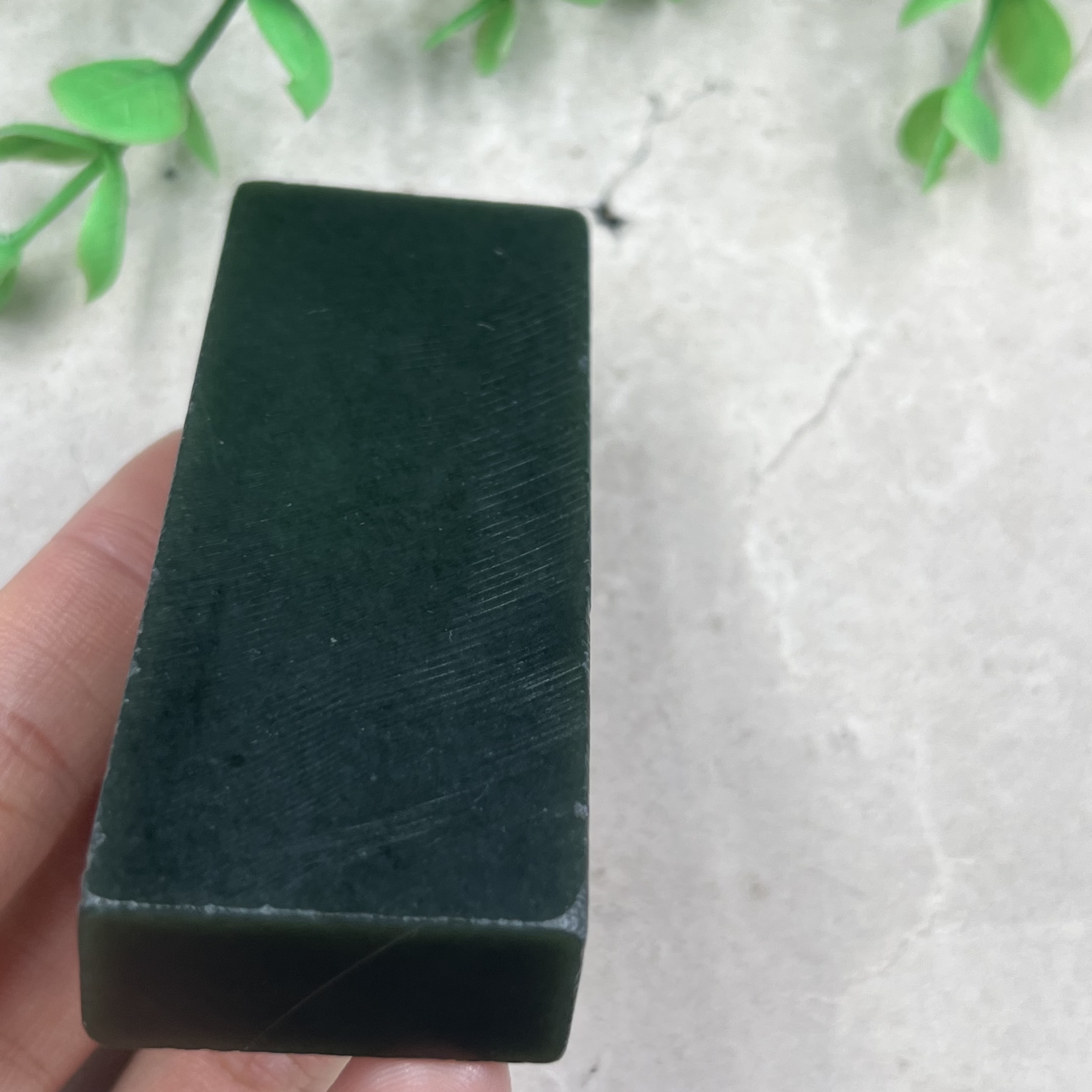 新疆和田玉青玉且末牌子边角料玉石料手把件下脚料DIY包邮100克t