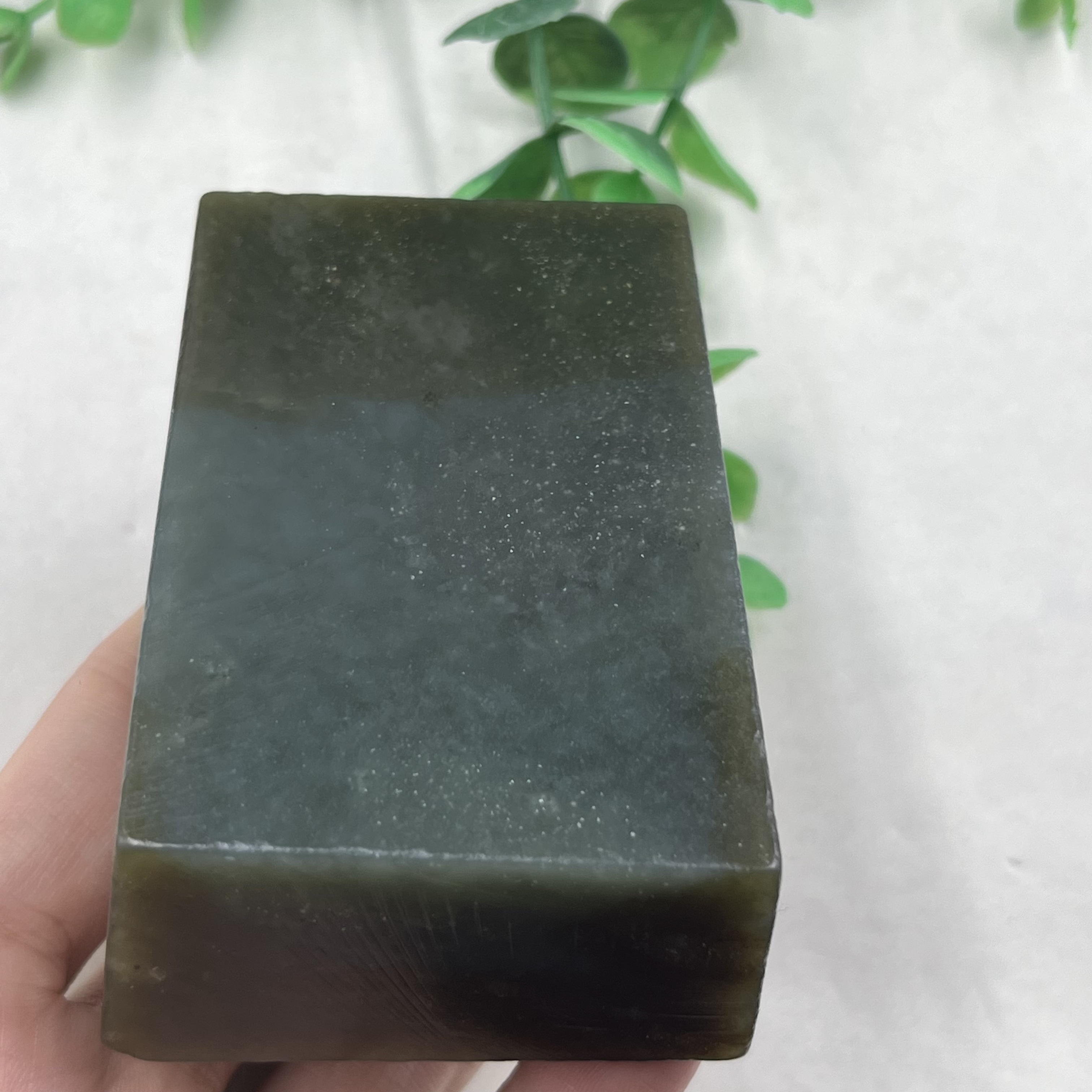 新疆和田玉糖青玉且末磨刀石牌子边角料玉石料DIY挂件包邮242克t