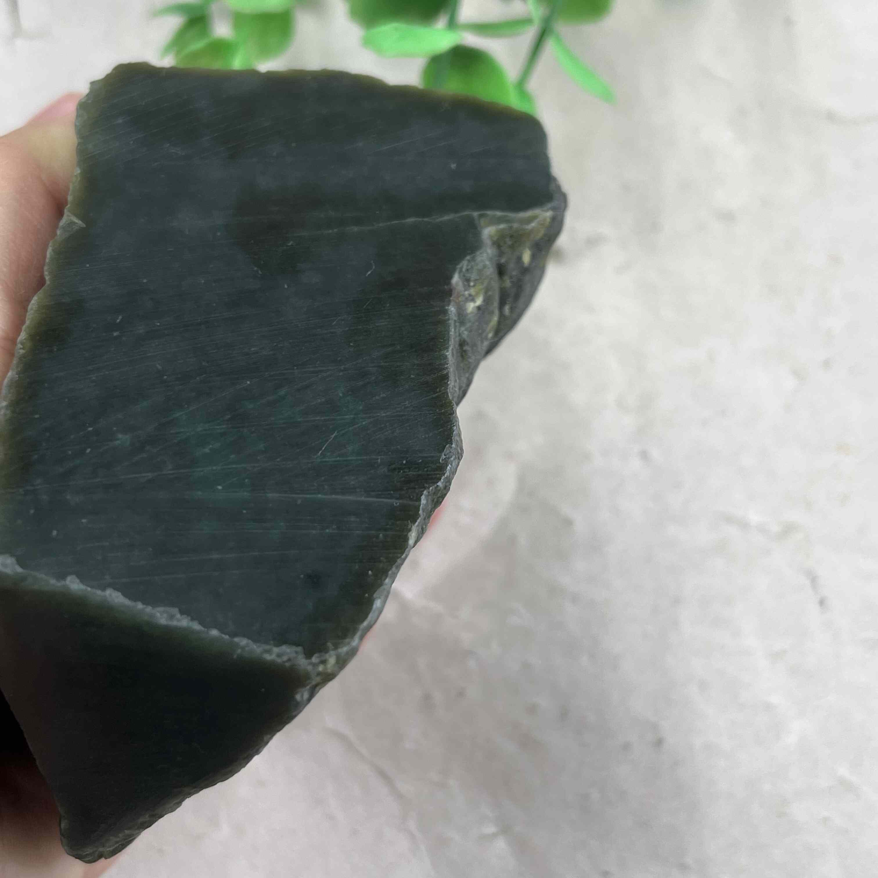 新疆和田玉且末摆件边角料玉石料磨刀石DIY珠子下脚料包邮328克ta