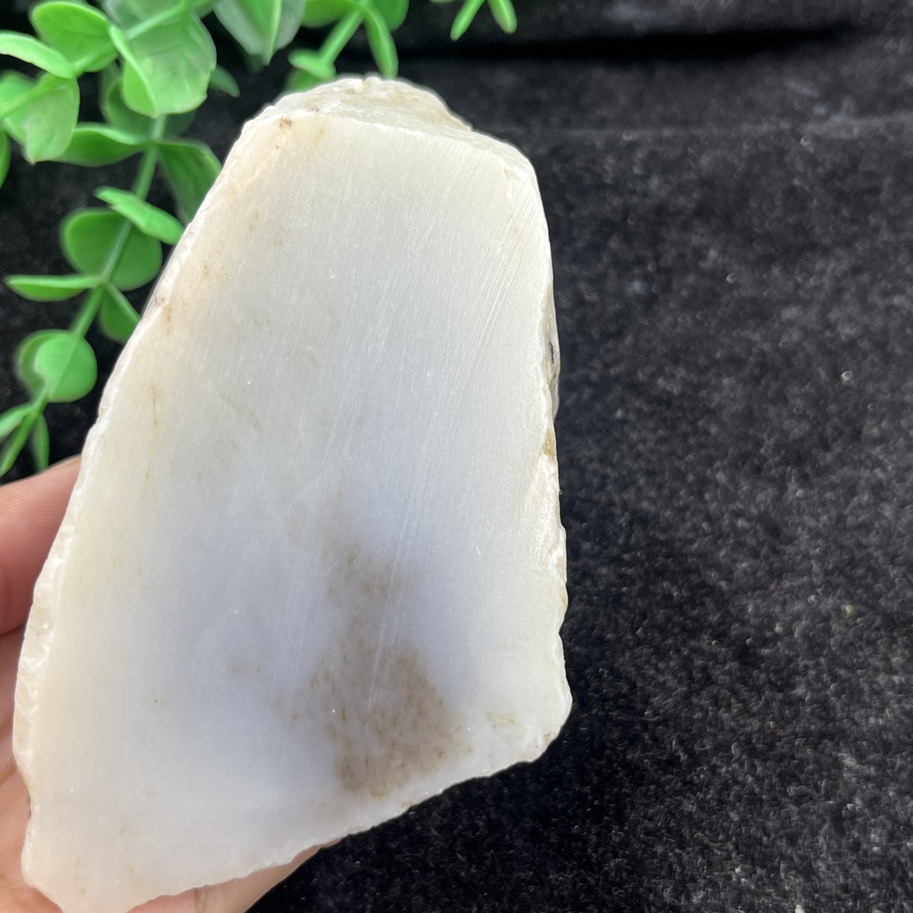 新疆和田玉糖白玉老玉边角料玉石料毛料下脚料把件DiY包邮399克x