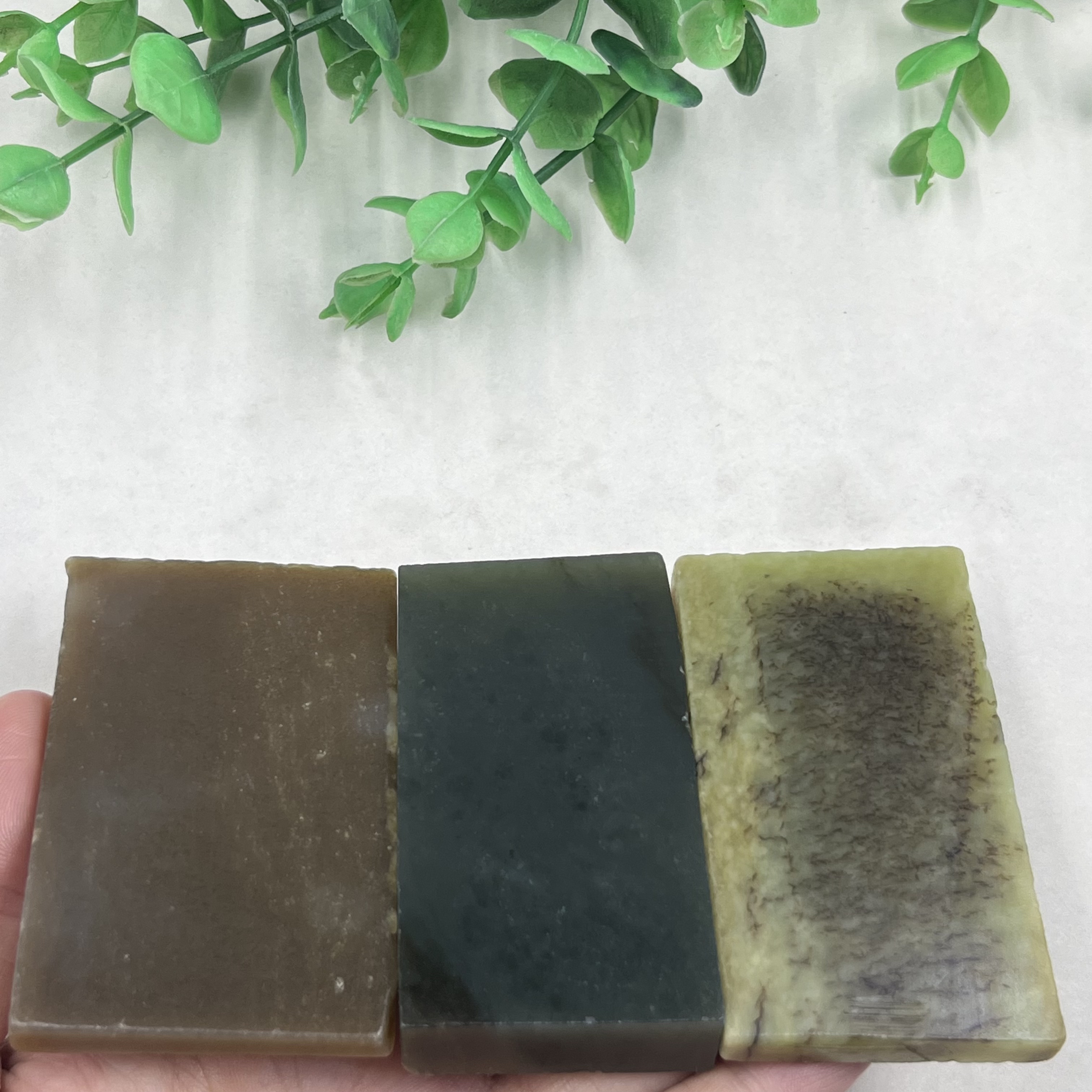 3件价新疆和田玉糖黄口且末牌子边角料玉石料薄片下脚料毛料包邮t