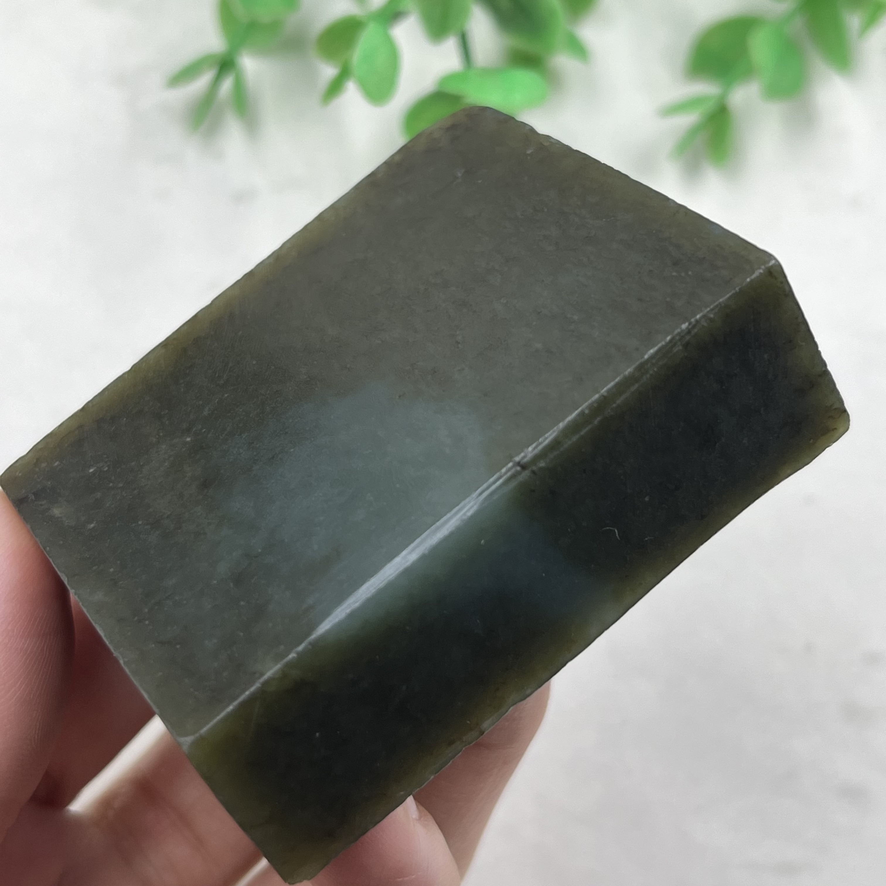 新疆和田玉糖青玉且末牌子边角料玉石料学习标本料毛料包邮125克t
