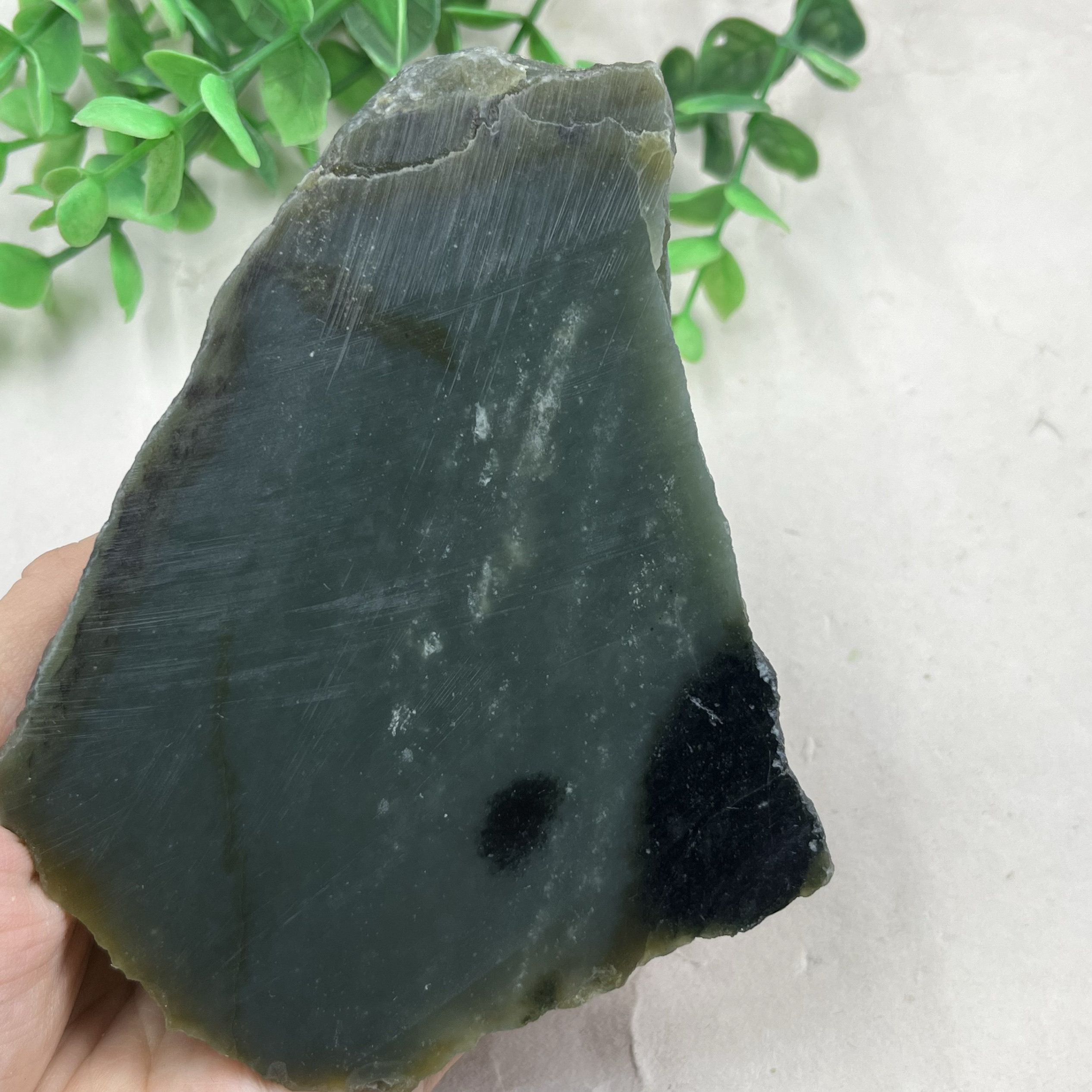 新疆和田玉且末磨刀石边角料摆件玉石镇纸镇尺下脚料包邮430ta