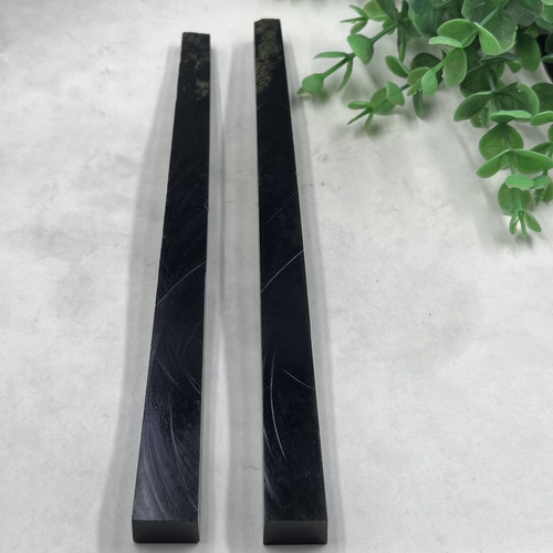 2件价新疆和田玉长条发簪料边角料对尺镇纸镇尺筷子料t包邮20cm