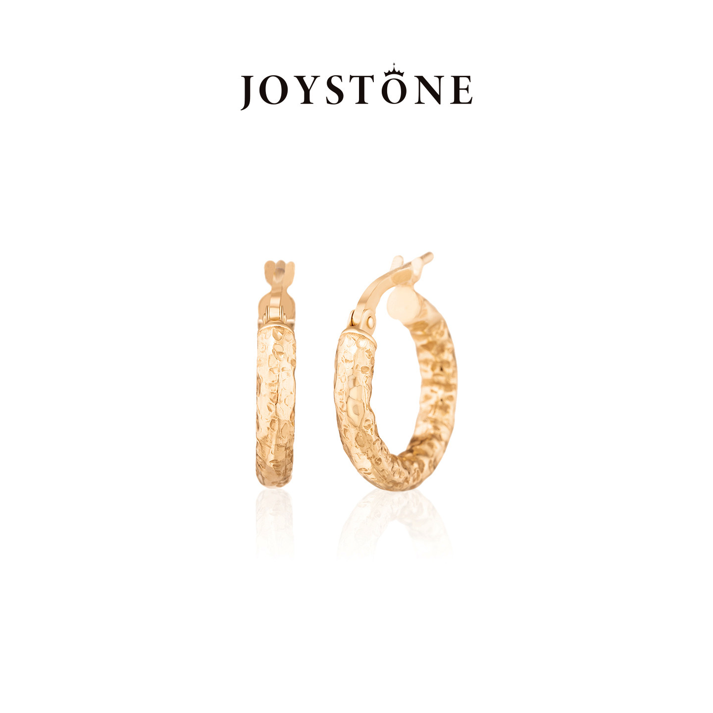 【新年礼物】JOYSTONE意大利进口锤纹耳圈 精致纹理空心925银耳环,饰品/流行首饰/时尚饰品新,耳钉,淘宝优惠券,粉丝福利购,淘宝优惠卷