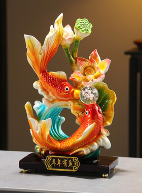 年年有鱼锦鲤招财好运连连