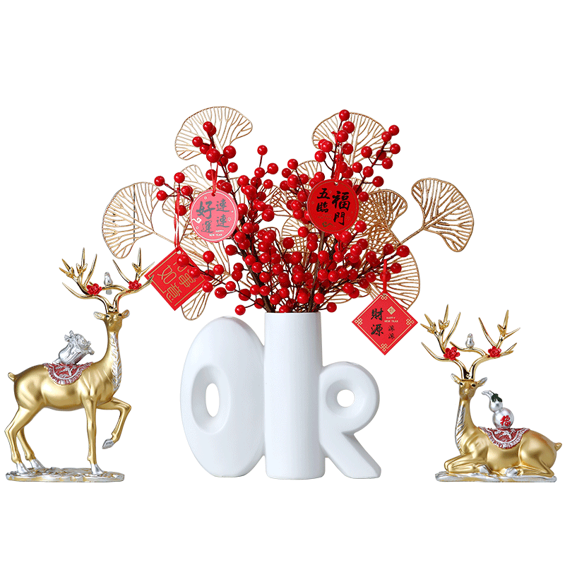 陶瓷花瓶高档轻奢、乔迁装饰用品