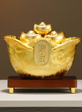 招财进宝聚宝盆装饰摆件