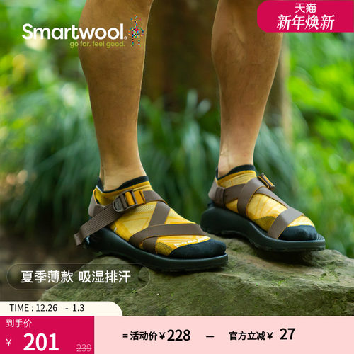 smartwool户外袜夏季薄款船袜