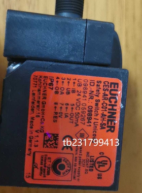 EUCHNER安士能CES-AR-C01-AH-SA全新原装德国进口安全开关 098941
