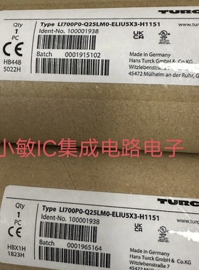 TURCK图尔克LI200P0/400/100-Q25LM0-LIU5X3/ELIU5X3-H1151询价