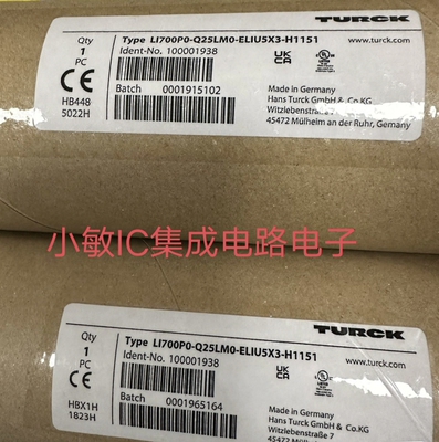 TURCK图尔克LI200P0/400/100-Q25LM0-LIU5X3/ELIU5X3-H1151询价