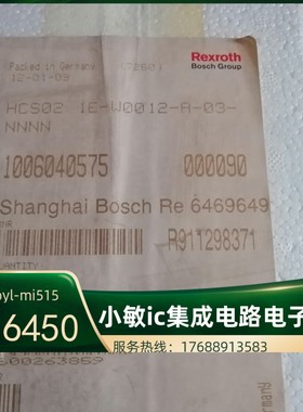 力士乐驱动器HCS02.1E-W0012-A-03-NNNN 全新原装r911298371