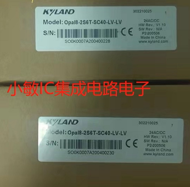 Kyland东土 原装全新OPAL8-2S6T-SC40-LV-LV 2单模光口6百兆电口