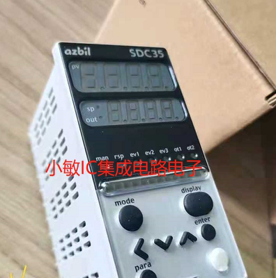 全新山武温控器 SDC35 型号COUA3400M300 说明书和附件齐全