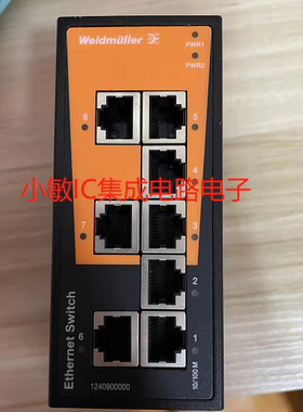 魏德米勒交换机IE-SW-BL08-8TX 1240900000   全新原装