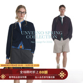 100%莱赛尔 假两件 Unvesno 中古撞色贴身可穿毛衣开衫