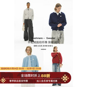 Unvesno 型 毛衣2.0版 仿羊驼绒混纺针织miu系慵懒春季