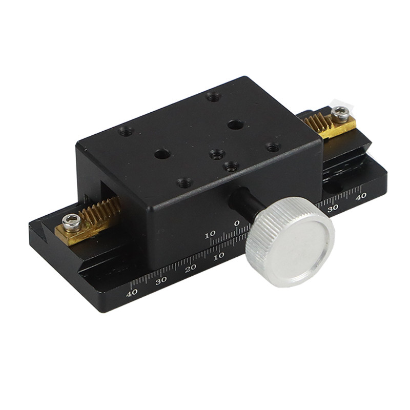 PDV PT-SD112 일반 수동 번역 테이블 랙 및 피니언 슬라이드 테이블 X축 변위 테이블 번역 테이블