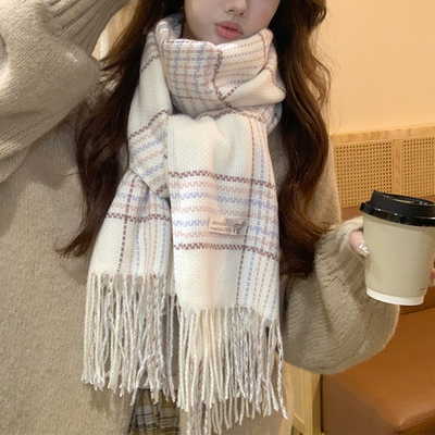秋冬季韩版女围巾围脖